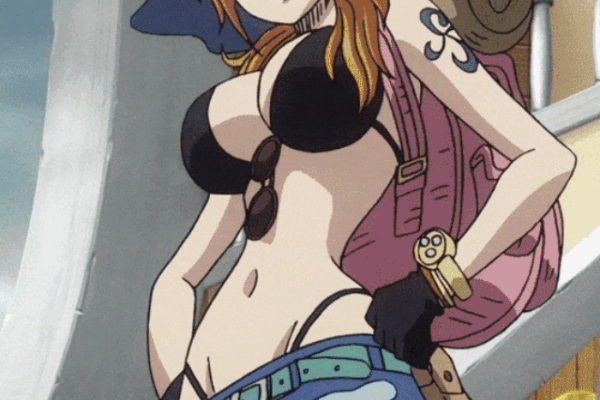 Nami gif __ One Piece #onepiece #op #hot #animegirl #anime #gif #plusultra